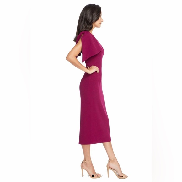 NWT Dress The Population Tiffany Dress in Dark Magenta Sz XS - Picture 6 of 14